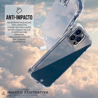Capa case capinha para iPhone 15 Pro Max - Lybrid - Transparente - Gshield
