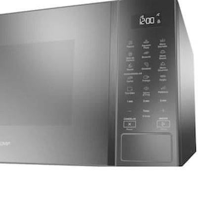 Forno de Micro-ondas Brastemp BMS46AR Alta Capacidade com 18 Receitas Pré-Programadas 32L - Prata Prata / 110