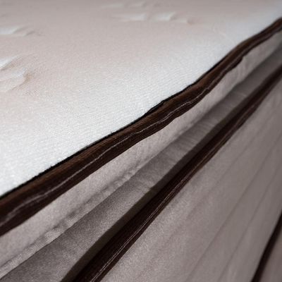Colchão Queen Size Hellen Dublin com Molas Ensacadas e Espuma D33 35x158x198cm - Bege