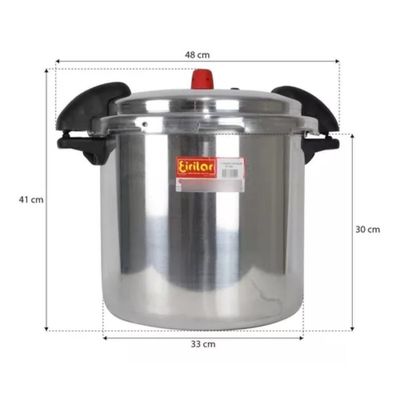 Panela Pressão Industrial 25 Litros Grande Eirilar + Grelha
