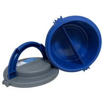 Marmita Termica Plus 1,5L Dupla C/ Alça Azul Soprano