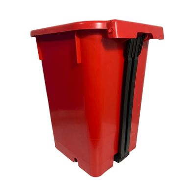 Coletor Lixeira De Pedal 15 Lt Bralimpia Vermelha