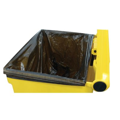 Coletor Lixeira De Pedal 60 Lt Bralimpia Amarela