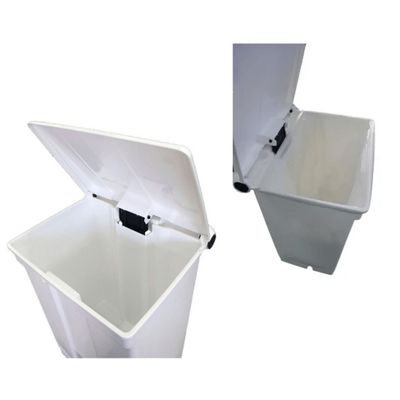 Coletor Lixeira De Pedal 30 Lt Bralimpia Branca