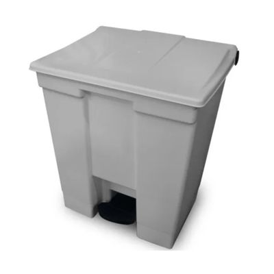 Coletor Lixeira De Pedal 30 Lt Bralimpia Branca