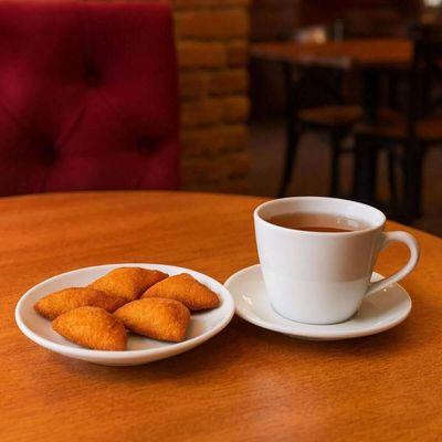 Conjunto 12 Xícaras com Pires Porcelana 185ml Tramontina Leonora Café Chá Mesa Posta