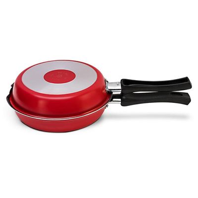 Frigideira Dupla Multiflon Paprika Antiaderente Ultra 7 Vermelha - 18 cm