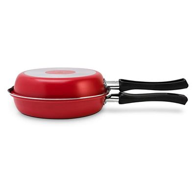 Frigideira Dupla Multiflon Paprika Antiaderente Ultra 7 Vermelha - 18 cm