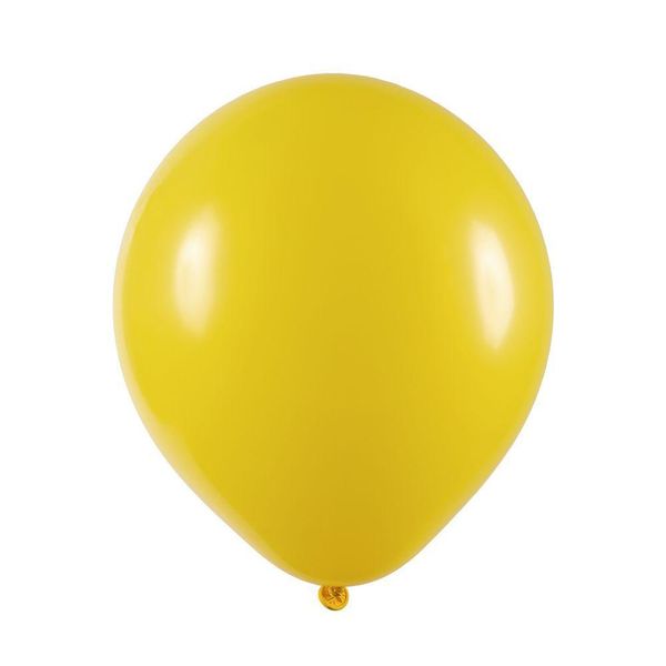 Balão De Látex Amarelo - 7 Polegadas - 50 Unidades