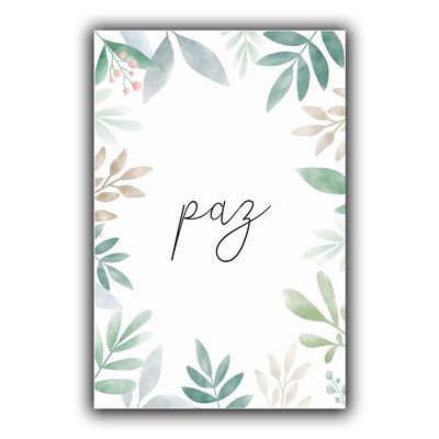Kit Placas Quadros 3 Peças Mdf 20x30 Amor Fé e Paz