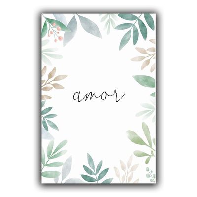 Kit Placas Quadros 3 Peças Mdf 20x30 Amor Fé e Paz
