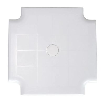 Mesa Plastica Monobloco De Apoio Pituba Branca Tramontina