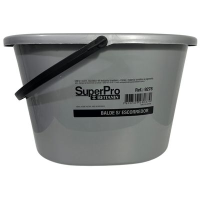 Balde Oval Super Pro Bettanin Prof 14 Lt