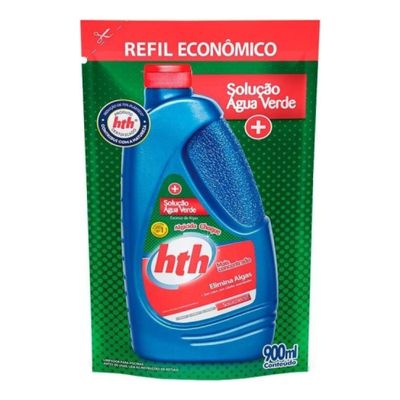 HTH Algicida Choque Solução Água Verde 900ml