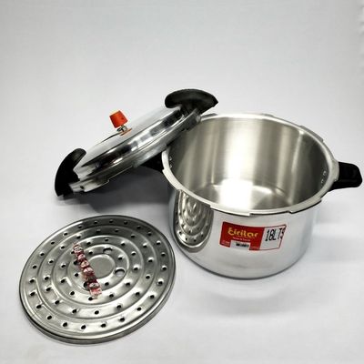 Panela Pressão Cozinha Industrial 18 Lt Resistente Eirilar