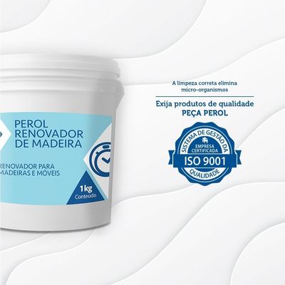 Kit 02 Und Renovador Madeira 1kg Perol