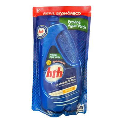 Kit 05 HTH Clarificante Maxfloc 900ml + 05 Algicida Manutenção 900ml