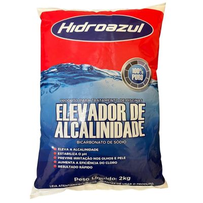 Kit Alcalinidade + Barrilha + Sulfato Piscina 2kg Hidroazul