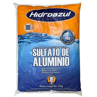Kit Alcalinidade + Barrilha + Sulfato Piscina 2kg Hidroazul