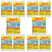 Kit 10 Pastilha Genco Genclor T 200g Para Piscina Genco