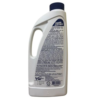 Algicida Manutenção Hidroazul 1l Evita Água Verde De Piscina