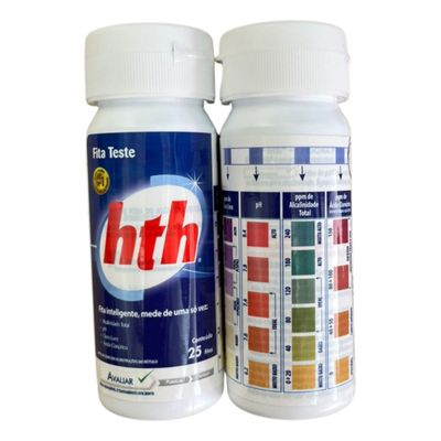 Kit 02 HTH Fita Teste Piscina