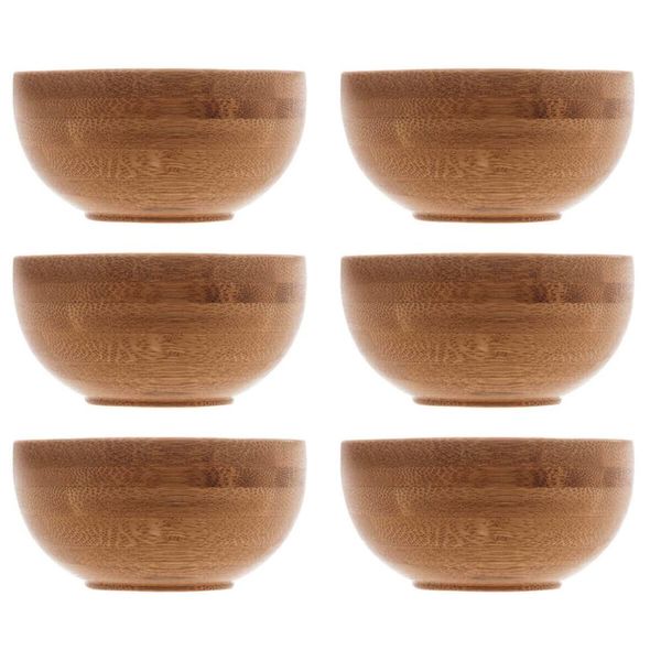 Kit 6 Molheiras Lyor Restaurante Bambu Verona 8x4cm Cumbuca Bowls Pequenos