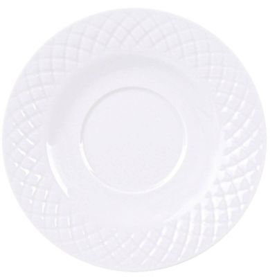 Conjunto Xícara de Chá e Pires Porcelana Tramontina Ingrid 185ml Branco Café Mesa Posta
