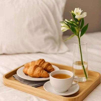 Kit 12 Xícaras de Chá com Pires Porcelana 250ml Tramontina Maria Augusta Café Padaria