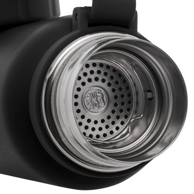 Garrafa Térmica de Aço Inox Lyor Explorer Preta – 650ml Preto