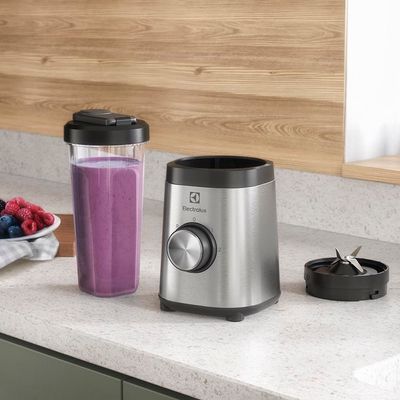 Liquidificador Portátil Electrolux BSE20 320W 2 Garrafas Inox Escovado Inox / 110