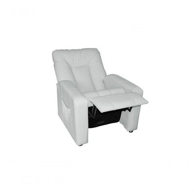 Poltrona Do Papai Reclinável Pallas Matrix Sintetico Branco