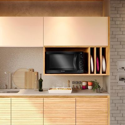 Forno Elétrico De Bancada Mueller 50L E Vidro Duplo 220V