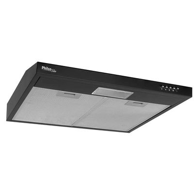 Depurador E Exaustor Philco PDR60P Slim 60cm 3 Velocidades Preto 110V