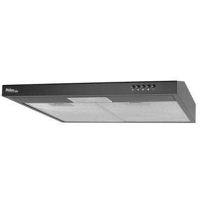 Depurador E Exaustor Philco PDR60P Slim 60cm 3 Velocidades Preto 110V