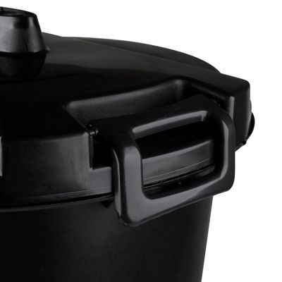 Cesto Multiuso Roupeiro com Tampa 60L 3UD Plastic 230 Preto