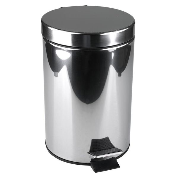 Lixeira com Pedal 3L Mor Inox