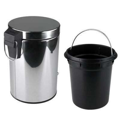 Lixeira com Pedal 3L Mor Inox