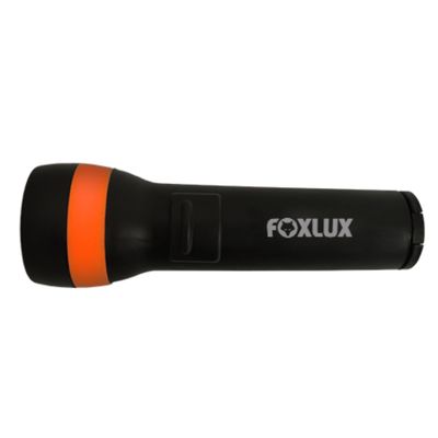 Lanterna 1 Led Foxlux Preta Mini ComZoon 4 Niveis Luz Branca