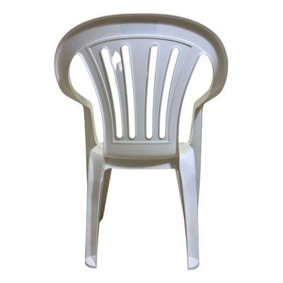 06 Cadeira Poltrona Plástico Mor Resistente Braço Bela Vista