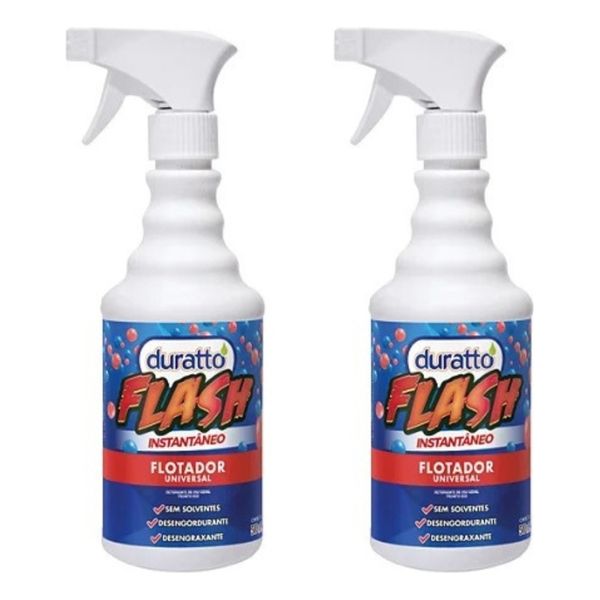 02 Und Limpador Superficies Flotador 500ml C/gatilho Duratto