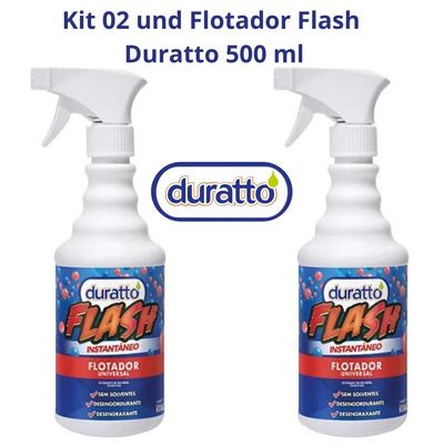 02 Und Limpador Superficies Flotador 500ml C/gatilho Duratto