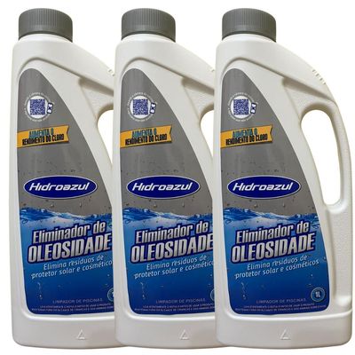 03 Eliminador De Oleosidade Hidroazul 1 litro