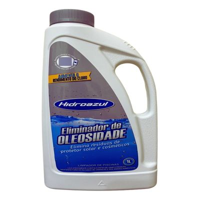 02 Eliminador De Oleosidade Hidroazul 1 Litro