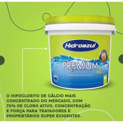 Cloro Super Concentrado Hipoclorito De Calcio 70% Hidroazul