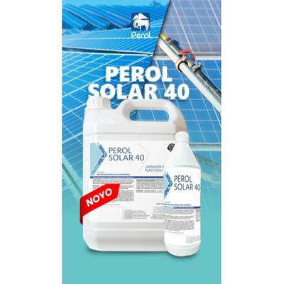 Limpador Placa Fotovoltaicas Energia Solar Solar 40 1l Perol