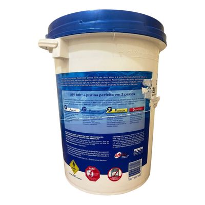 Hth Tradicional Concentrado Cloro Para Piscinas Balde 10kg