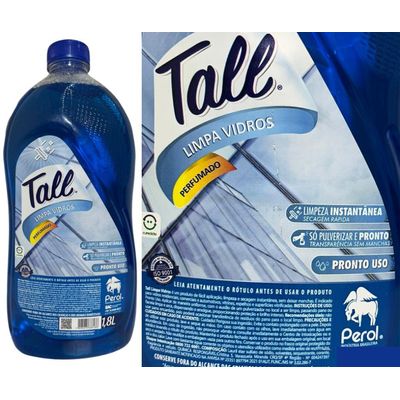 Limpa Vidros Perol Tall Semi Profissional 1,8 Litros