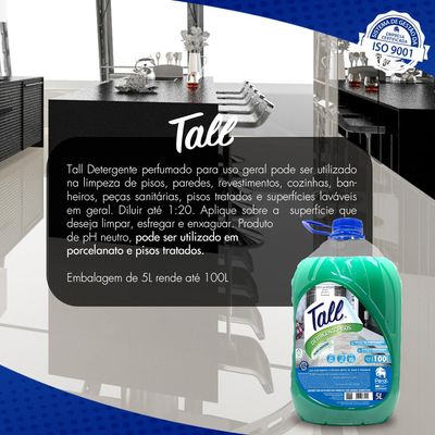 Limpador Para Piso Perol Tall Concen. Semi Profissional 05 L