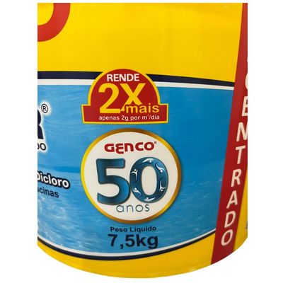 Balde Cloro Genclor Granulado Estabilizado Genco 10kg